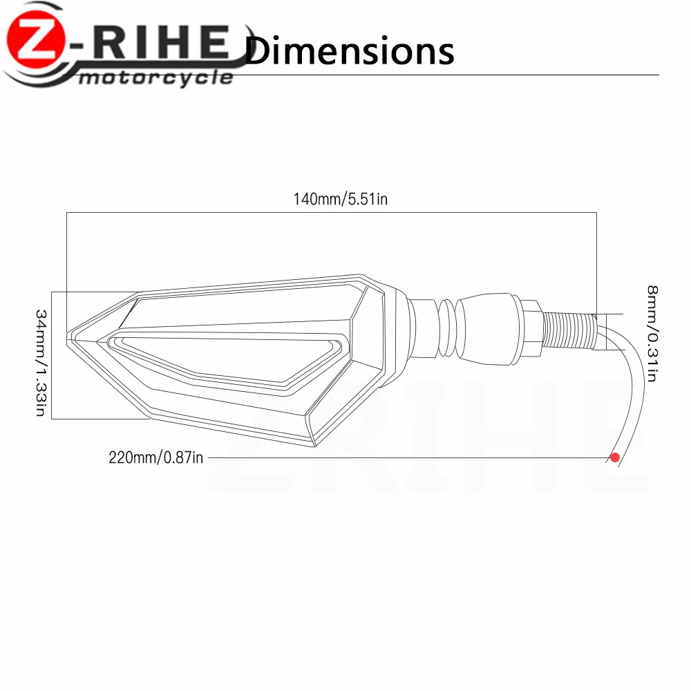 Универсальные поворотники для мотоциклов светодиодные мигающие огни Kawasaki yamaha