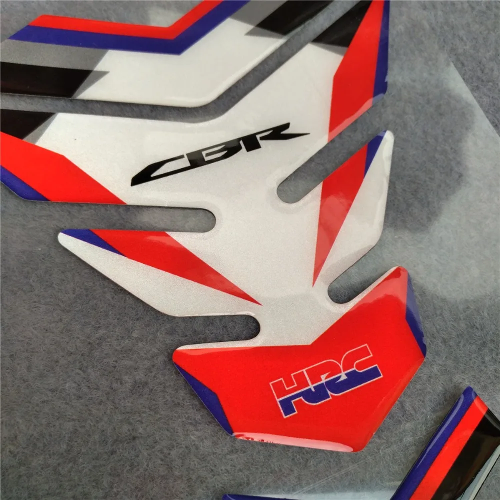 Мотоцикл для Honda Tank Pad CBR600 CBR1000 1000 600 мотоцикл 3D Смола протектор Наклейка общего назначения CBR все модели