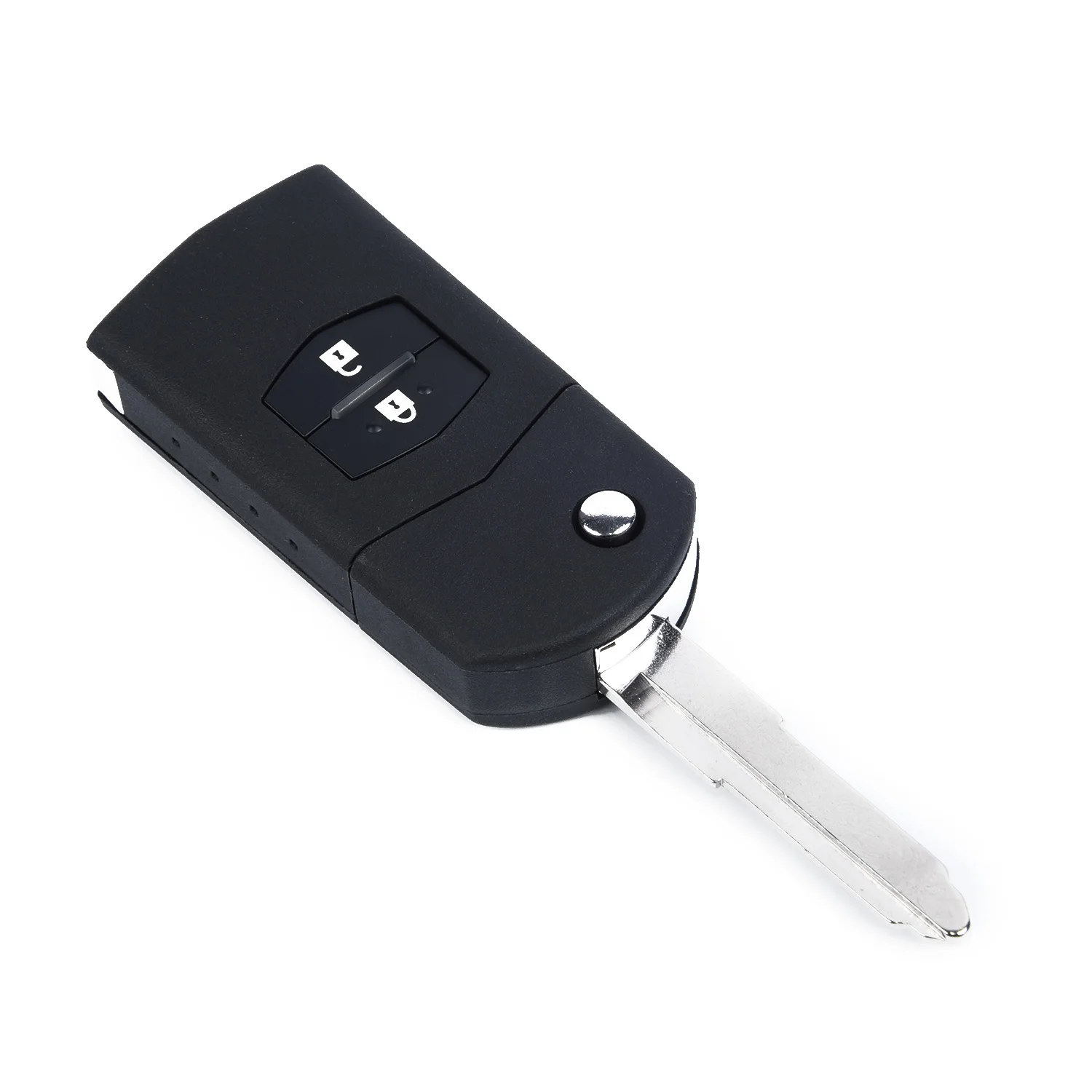 Складной 2 кнопки дистанционного автомобиля брелок оболочки крышка для Mazda