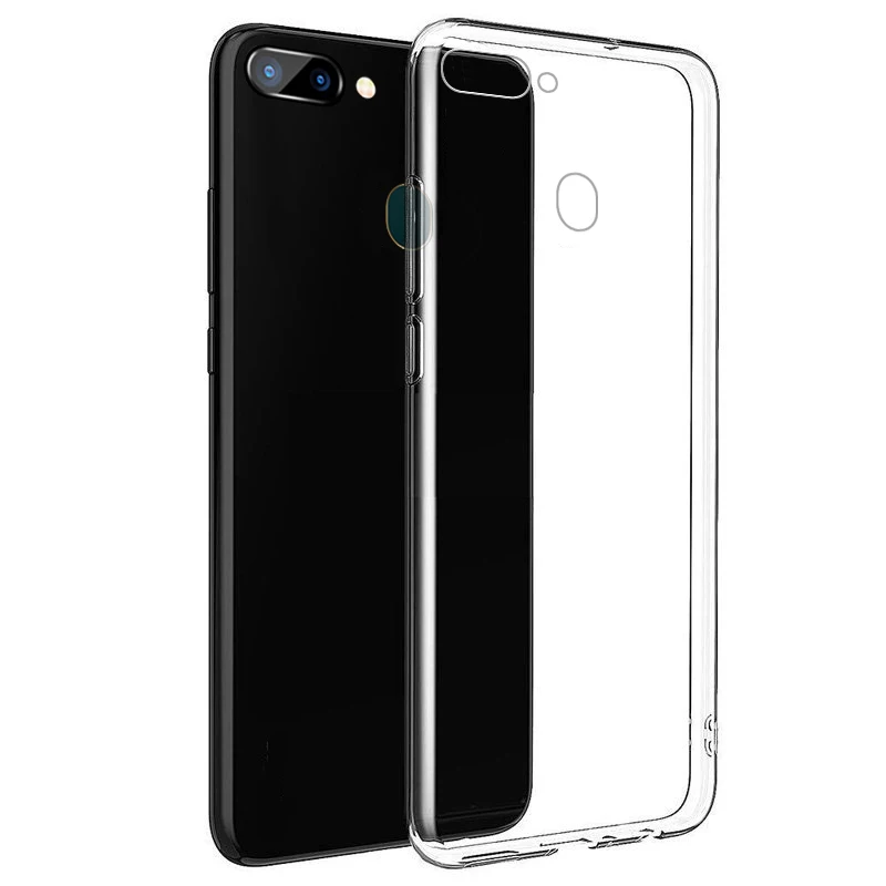 Anti - Fall Mobile Phone Shell For OPPO R15 All-inclusive Transparent Protective Case Ultra-thin Tidal The Silicone | Мобильные