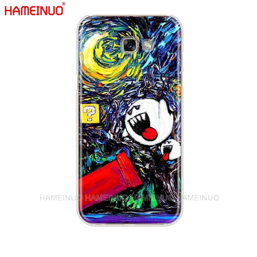 HAMEINUO Van Gogh чехол для сотового телефона с изображением звездной ночи Samsung Galaxy A3 A310 A5