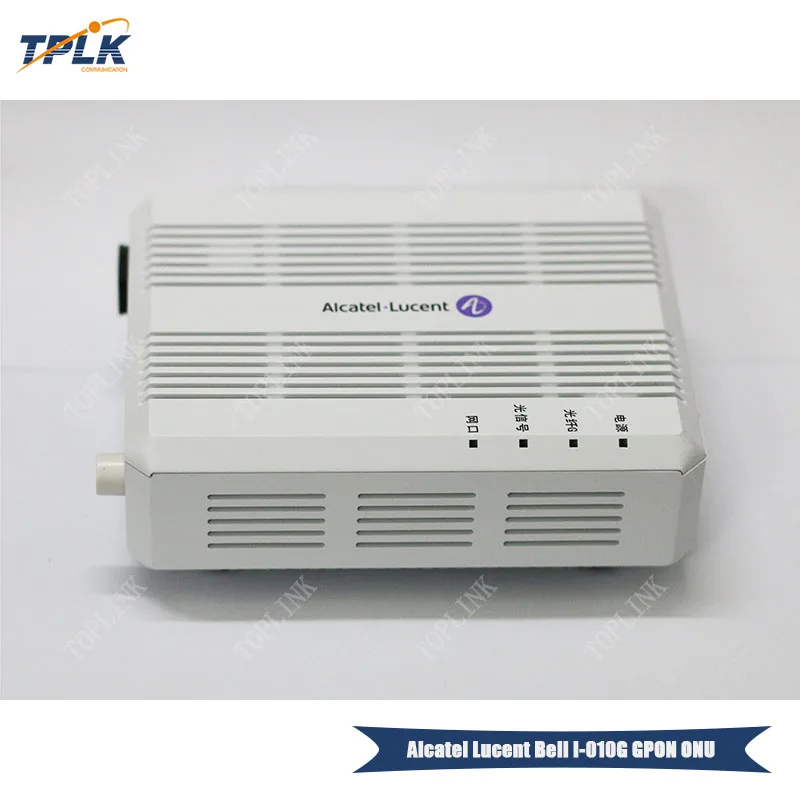 Secondhand I 010G GPON ONU ONT Alcatel Lucent Bell оптический сетевой терминал FTTH английская версия с