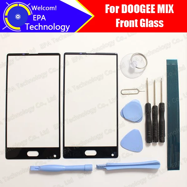 Фронтальная стеклянная линза DOOGEE MIX 100% Оригинальный сенсорный экран внешнее