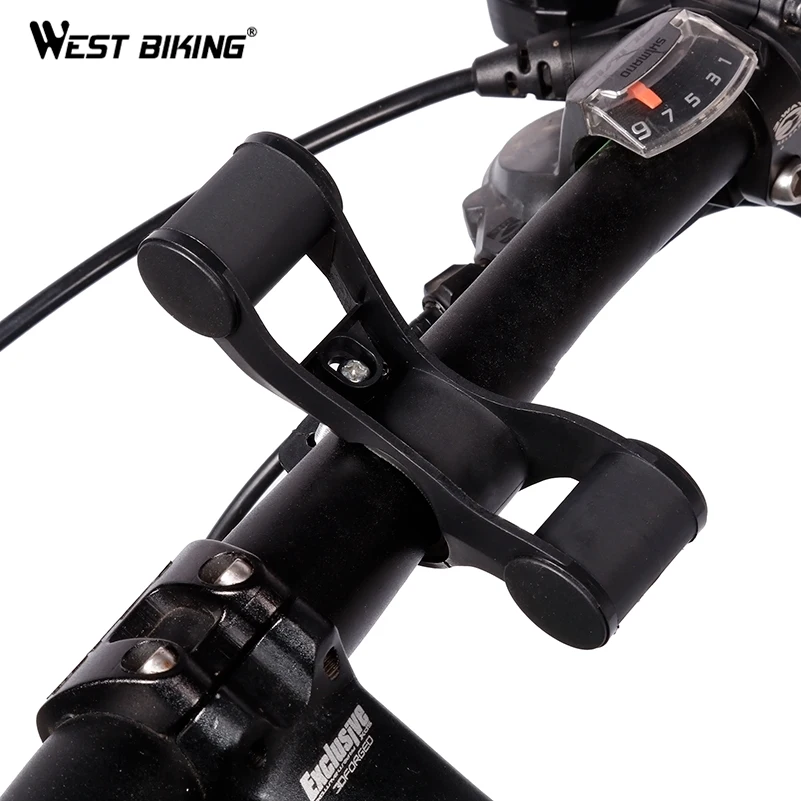 WEST BIKING Универсальный Велосипедный расширитель светодиодный фонарь фонарик MTB