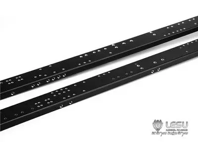 LESU CNC металлическая направляющая шасси 1/14 RC HN700 6*6 гидравлический трактор