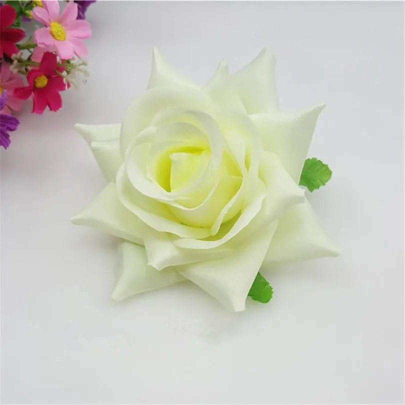 24 шт. искусственные розы 12 см диаметр|artificial rose flower heads|artificial flowerflower head |