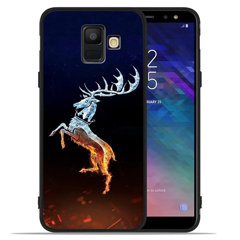Игра престолов Daenerys Дракон Джон для samsung Galaxy A9 A8 A7 A6 A5 A3 J3 J4 J5 J6 J8 плюс чехол для телефона чехол Coque Etui мягкий