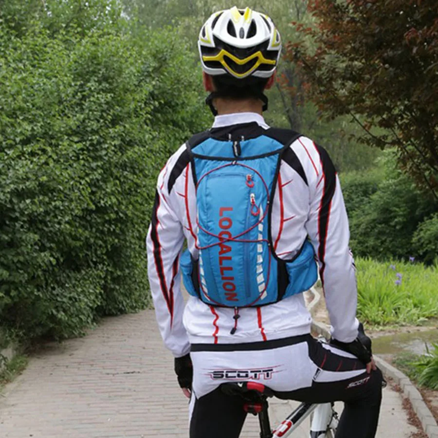 

LOCAL LION Cycling Sport Bike Backpack 10L Professional Suspension Breathable Bicycle Bag Leightweight Outdoor Riding Bike Bags