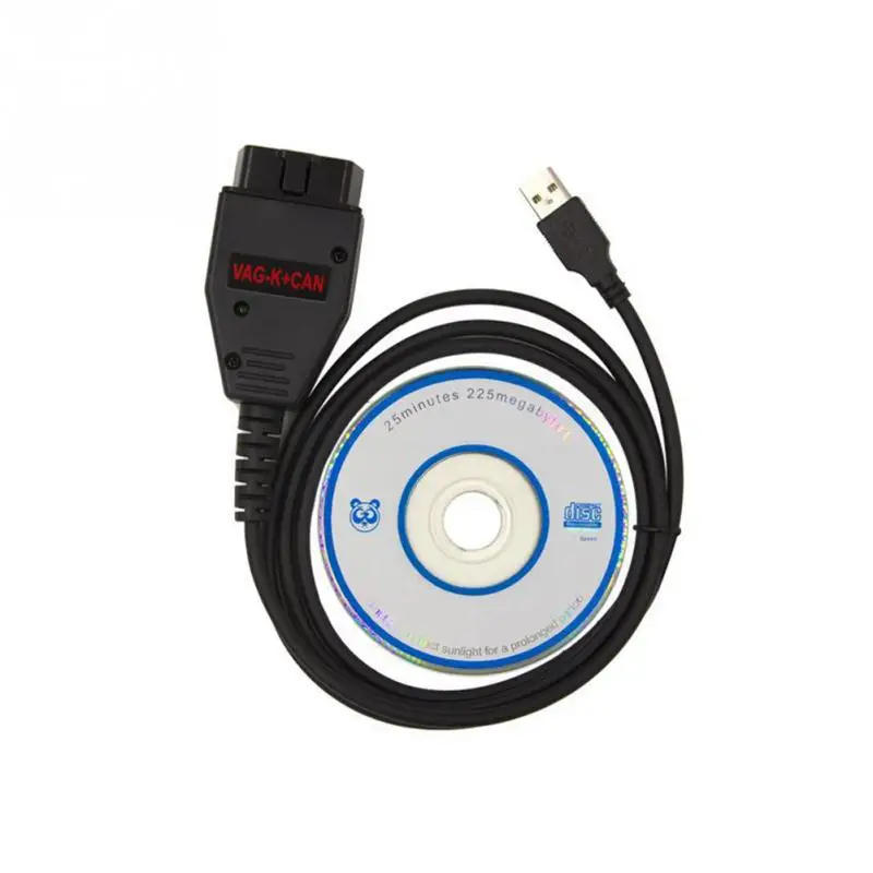Диагностический сканер VAG K + CAN Commander 1 4 obd2 кабель OBDII COM для сканера vag Лидер