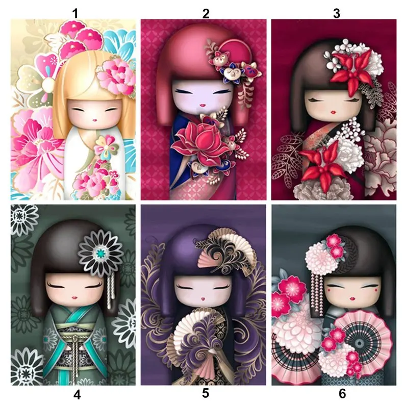 

Хит продаж, 5D алмазная вышивка, полноразмерная милая девочка Стразы, картина из драгоценных камней, 5d алмазная живопись, полный набор, домаш...