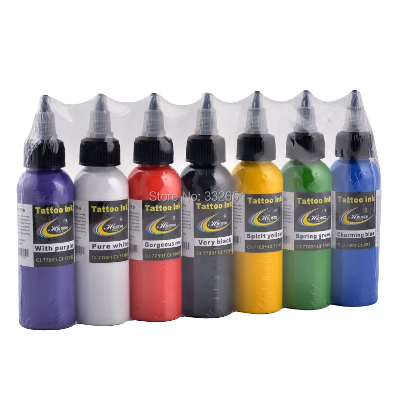 Боди искусство тату чернила пигмент набор 60 мл Красный Профессиональный красота