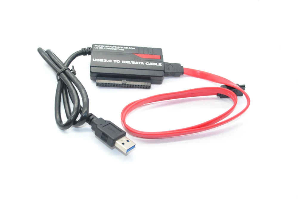 2015 High Quality USB 3.0 to DULA SATA Cable Adapter USB3.0/2.0 SATA/IDE Cables Converter HDD upggrade cable |