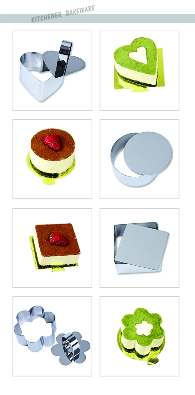 Кухонные инструменты для выпечки сделай сам из нержавеющей стали кекс салат