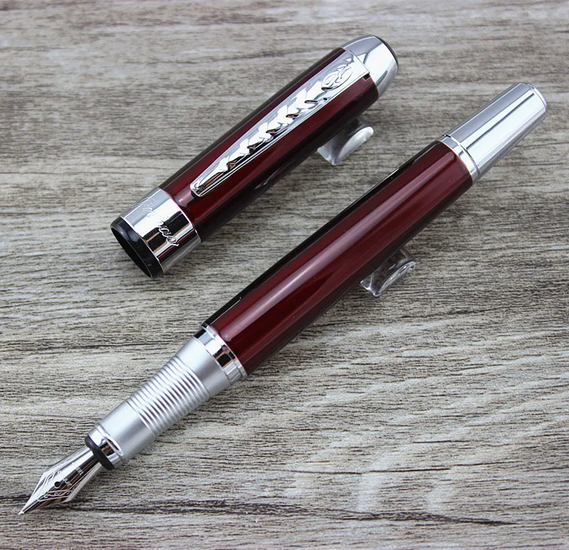 Jinhao 250 Классическая Металлическая перьевая ручка с золотым зажимом роскошная