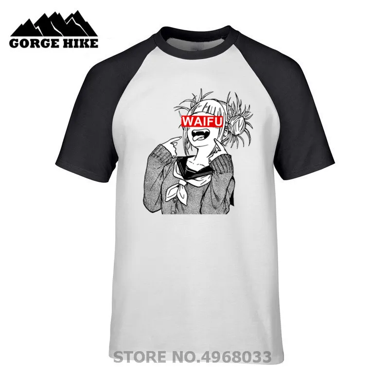 Футболка Himiko Toga Waifu с аниме сексуальная женская футболка мягкая удобная для