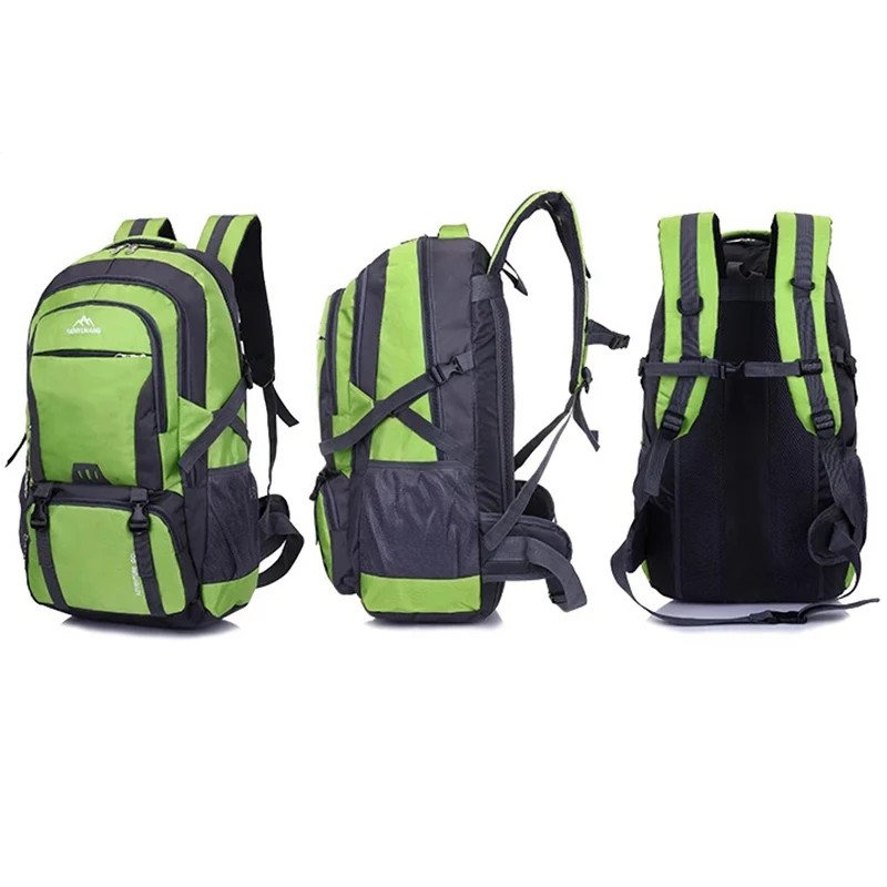 Водонепроницаемый мужской рюкзак унисекс 60L дорожный спортивная сумка для