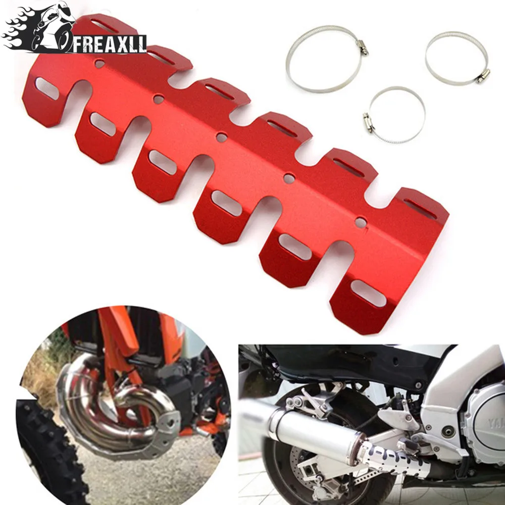 Глушитель выхлопной трубы мотоцикла защитный кожух для HONDA CR CRF SL XR CRM 80 85 125 150 230 250