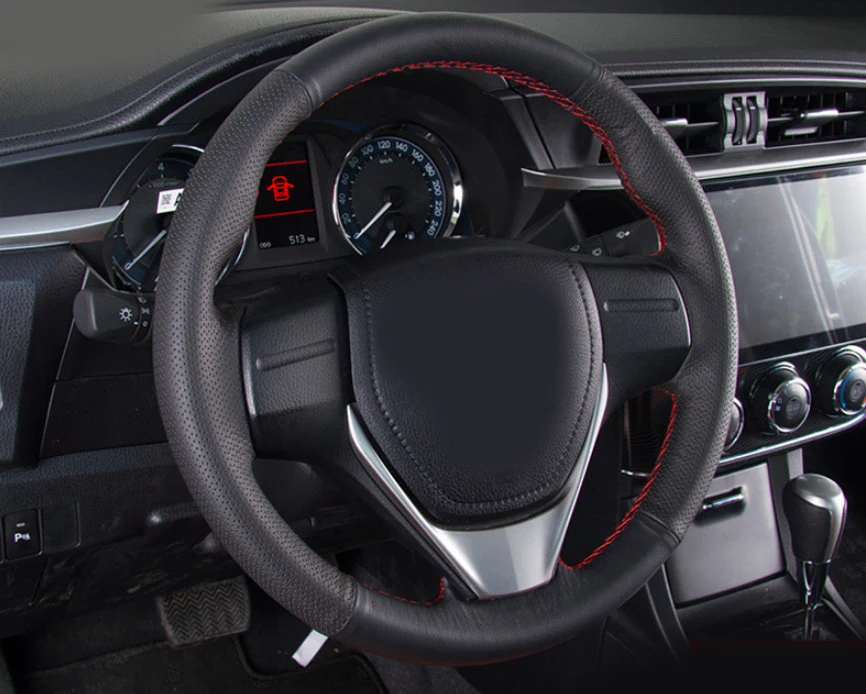 AOSRRUN автомобильные аксессуары из натуральной кожи для Toyota Rav4 2013 XA40 4GEN