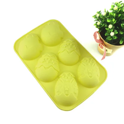 PRZY силиконовые формы в виде кролика пасхальное яйцо силиконовая форма для конфет