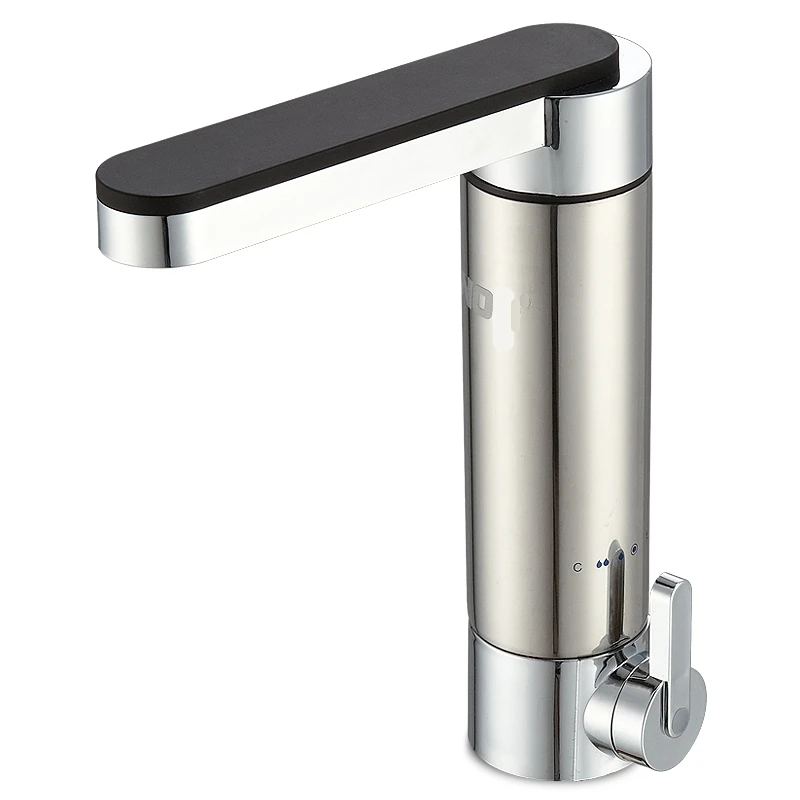 instant hot water tap electric Free shipping fast faucet heater tankless heating type 5kw kitchen cold dual-use stainless steel | Бытовая