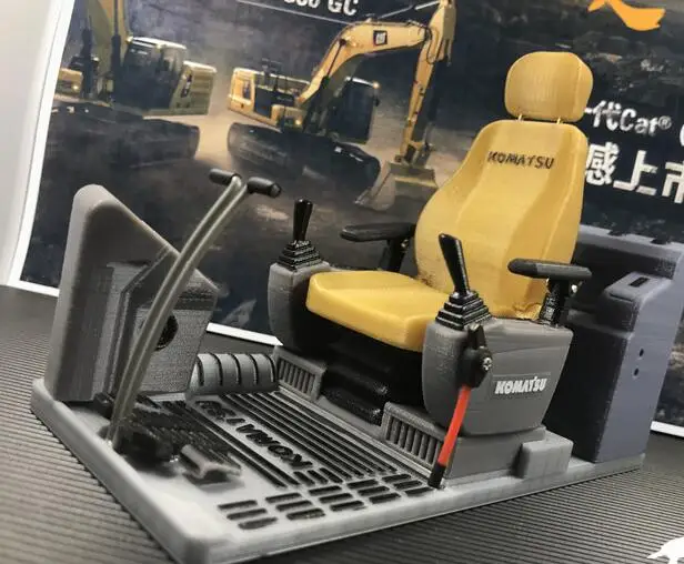Имитация сиденья салона кабины для 1/14 1/12 RC игрушечный гидравлический экскаватор