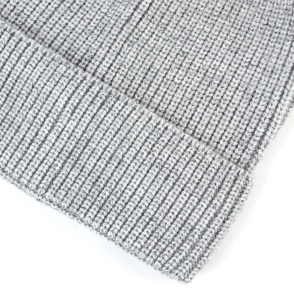 

Geebro New Women's Beanie Hat with Raccoon Pompom Winter Knitted Slouchy Beanie for Women Female Skullies with Real Fur Pompom