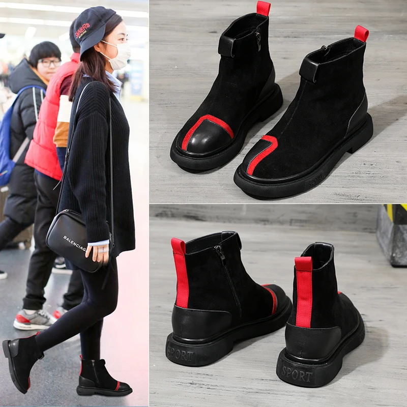MYCOLEN 2018 Spring And Autumn Women Boots Brand Designer Comfortable Quality Casual Shoes Breathable Homme | Обувь