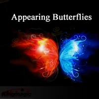 10pcs magic butterfly appearing butterfly from empty silk magician trick magic gimmick stage butterfly magic tricks