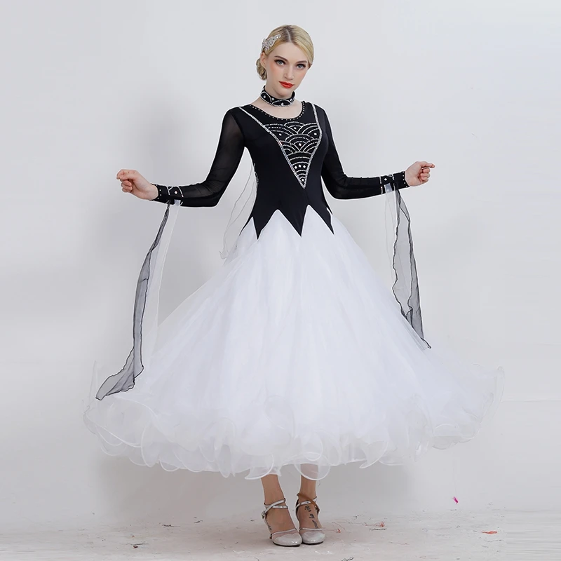 Современное танцевальное платье женское Новое Бальное Платье национальный