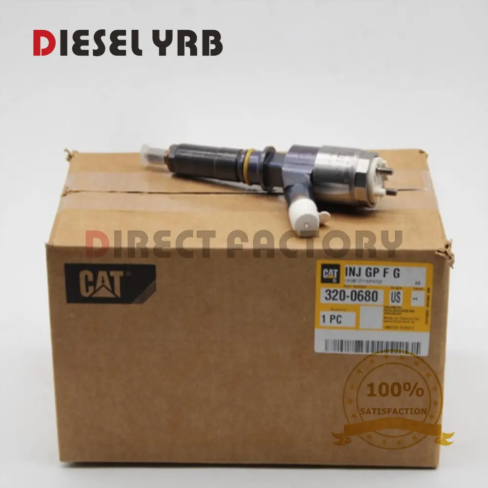 

6 PCS GENUINE NEW DIESEL FUEL INJECTOR 320-0680, 3069380, 2923780, 2645A747, 2645A734, 2645A718, 10R-7672 FOR C4.4, C6.6