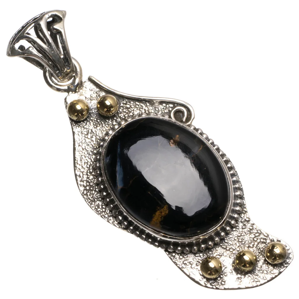 Natural Two Tones Pietersite Handmade Unique 925 Sterling Silver Pendant 2&quot T0118 | Украшения и аксессуары