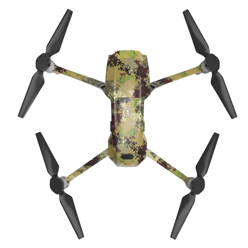 Камуфляжная наклейка для DJI Mavic 2 Pro& Zoom Drone Body Arm батарея и пульт дистанционного управления полный набор защитный чехол для кожи