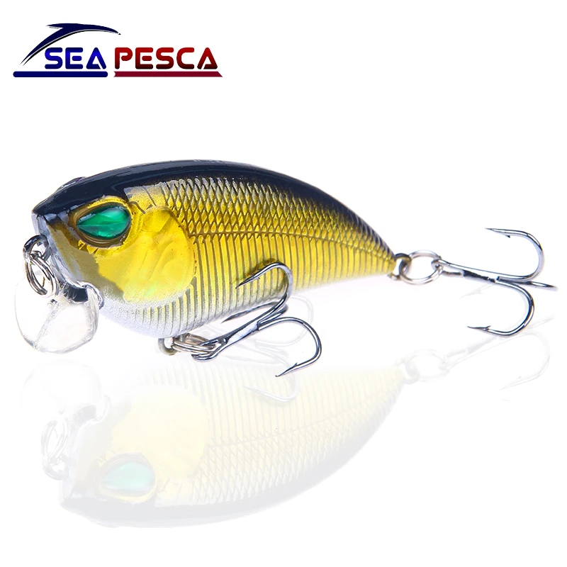 SEAPESCA Topwater гольян рыболовная приманка 6 см 5 г воблер Isca искусственный жесткий для