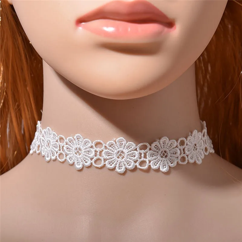 PINKSEE простое стильное милое кружевное ожерелье женское украшение на шею |