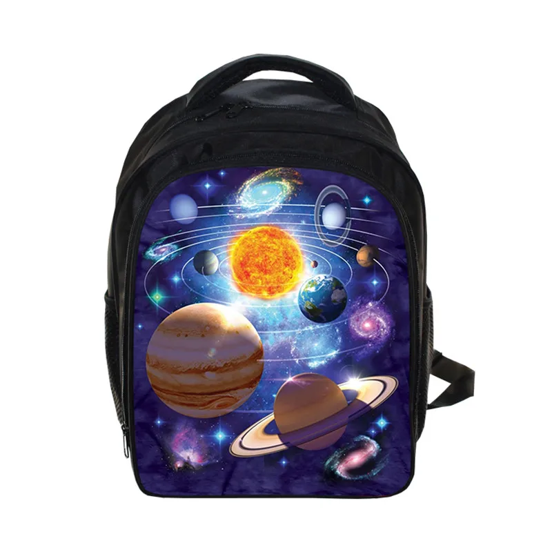 Космический рюкзак для подростков девочек мальчиков Mochila Escolar 1" детский сад печать маленькие сумки детские школьные сумки для малышей книга сумки - Цвет: 13 XK05H