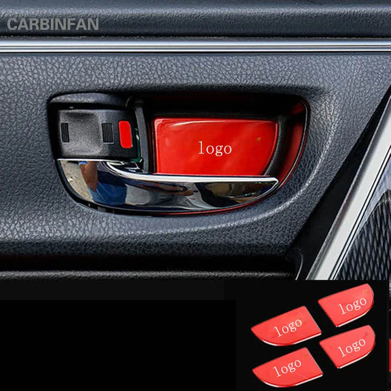 Автоаксессуары для Toyota Corolla 4 шт./компл. отделка внутренней чаши автомобиля