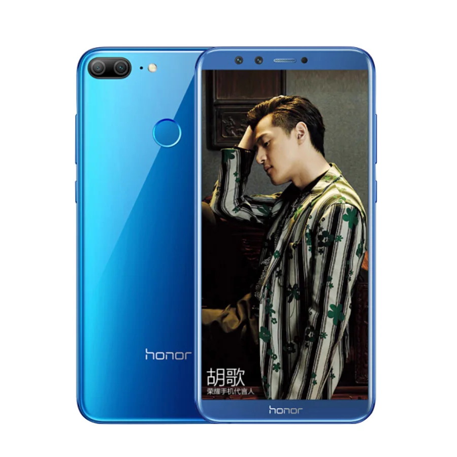 Абсолютно мобильный телефон Honor 9 Lite, 4G LTE, 5,65 дюйма, Восьмиядерный, двойная фронтальная камера, 13 МП, 2 МП, 2160*1080 P, Android 8,0, смартфон