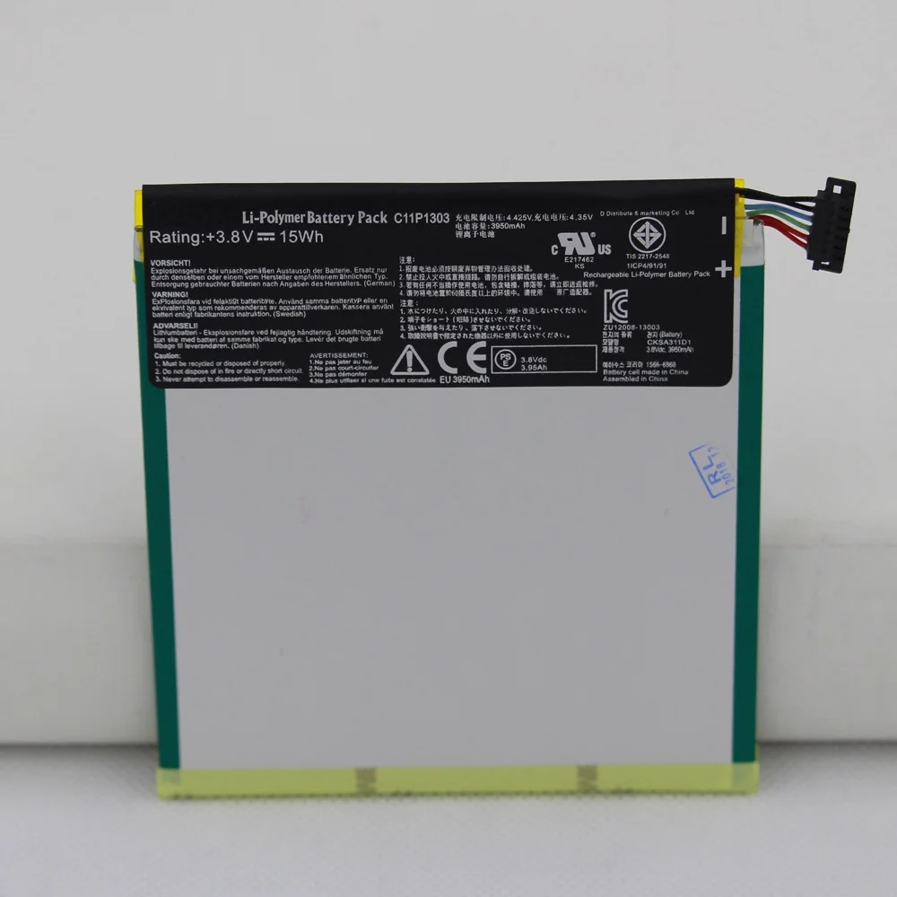 2pcs/lot High Capacity 3950mAh C11P1303 Battery For ASUS Google Nexus 7 II 2nd ME571 K009 K008 ME57K ME57KL Batteries | Мобильные