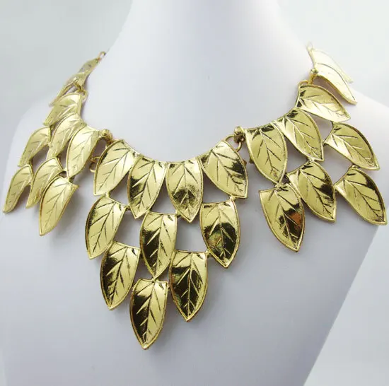 TTjewelry красивая модная Роскошная подвеска в виде кленового листа золотистого