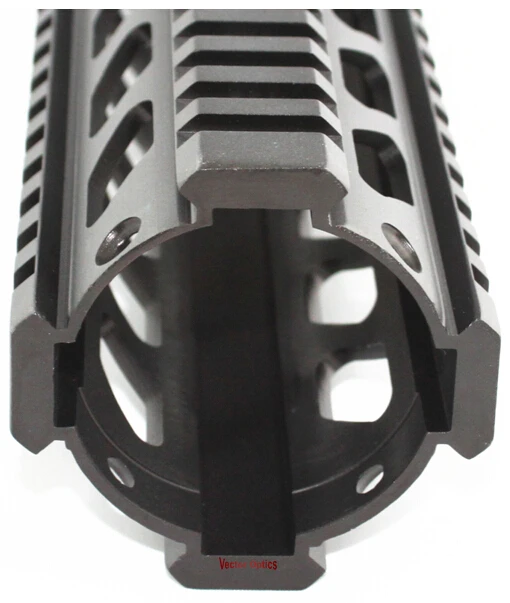 Векторная оптика тактическая t серия 10 дюймов Бесплатная поплавок Handguard Quad Rail Mount