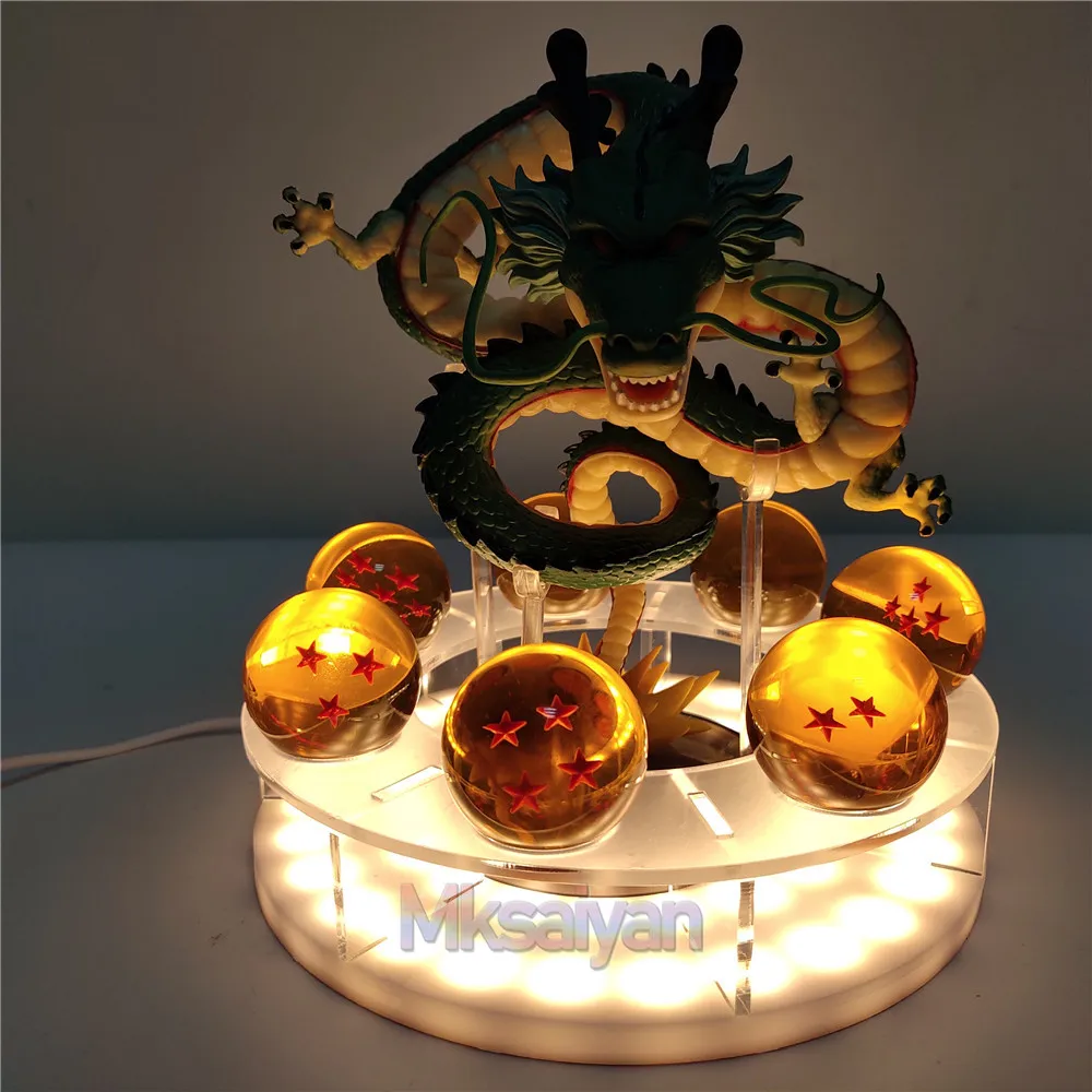 Dragon Ball Z Shenron хрустальный шар Сделай Сам ночной Светильник фигурку модель USB DBZ