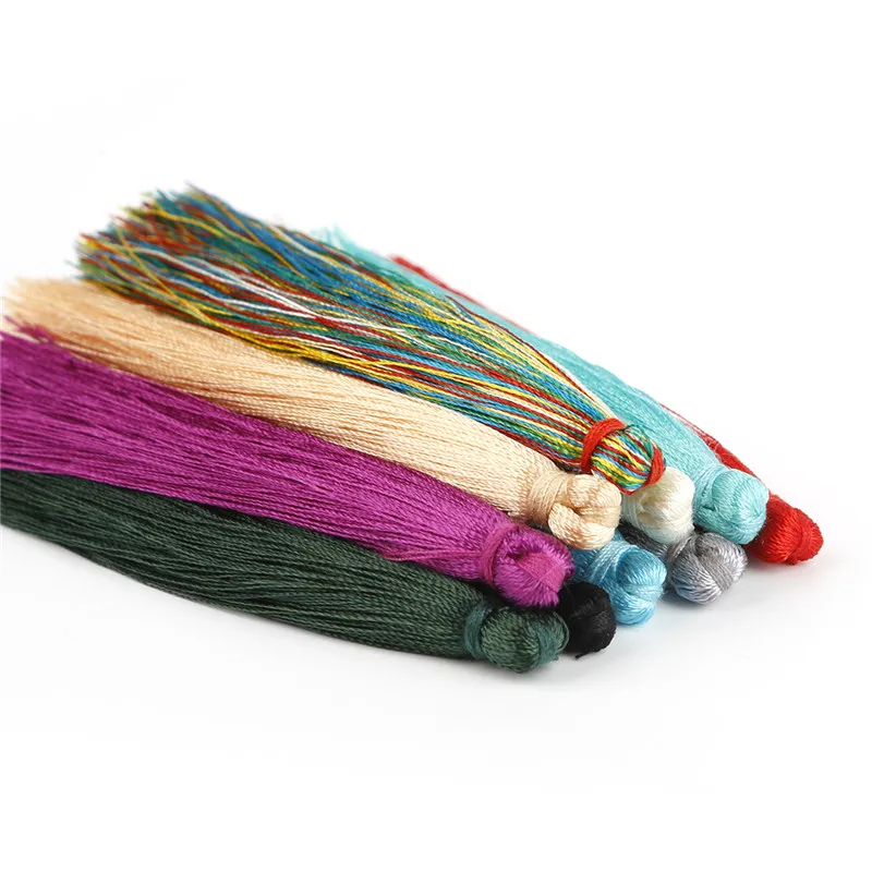 5 шт. 90 мм 100% искусственный шелк подвески с кисточками подвеска для изготовления