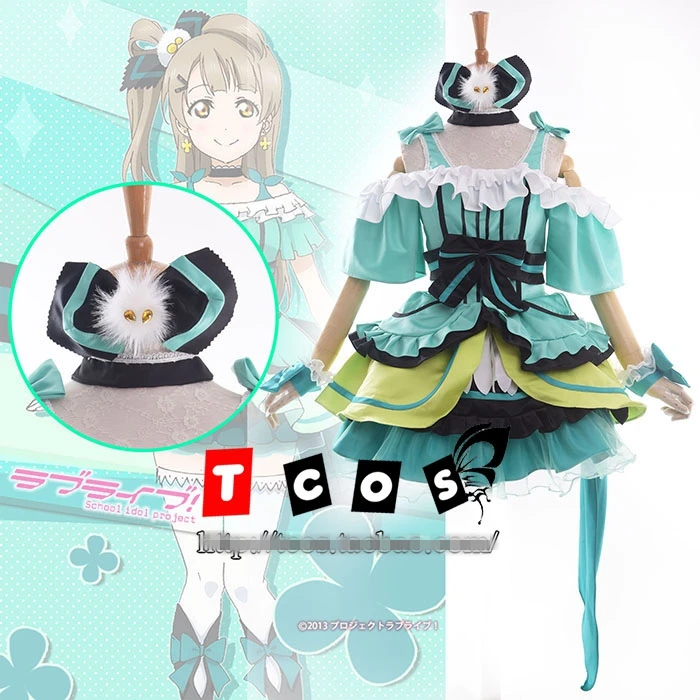 Костюм для костюмированной вечеринки love live KOTORI MINAMI kira sensation Вечерние платья
