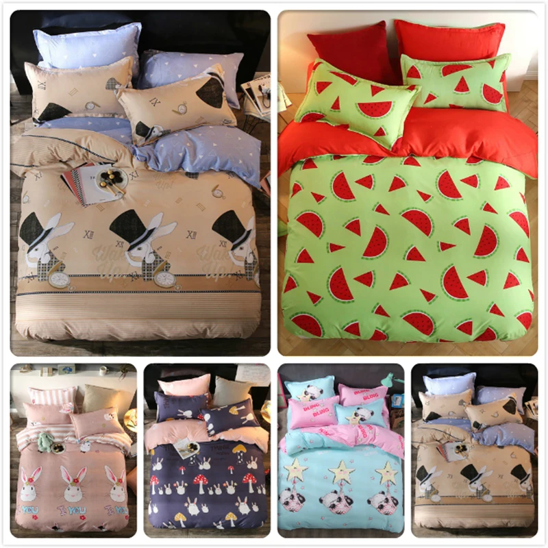 Комплект постельного белья из 4 предметов 1 5/1 8/2 0 м|duvet cover|duvet queen sizecover duvet |