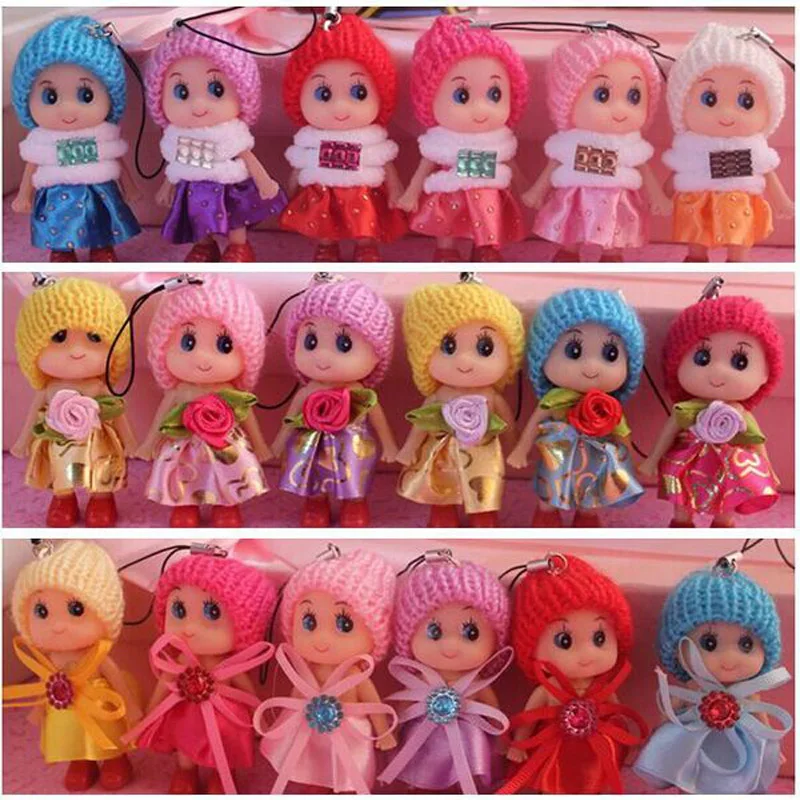 

50pcs free shipping Plush Doll Toy Cartoon Scarf pendant doll wedding activities gifts Party Best Gifts wholesale