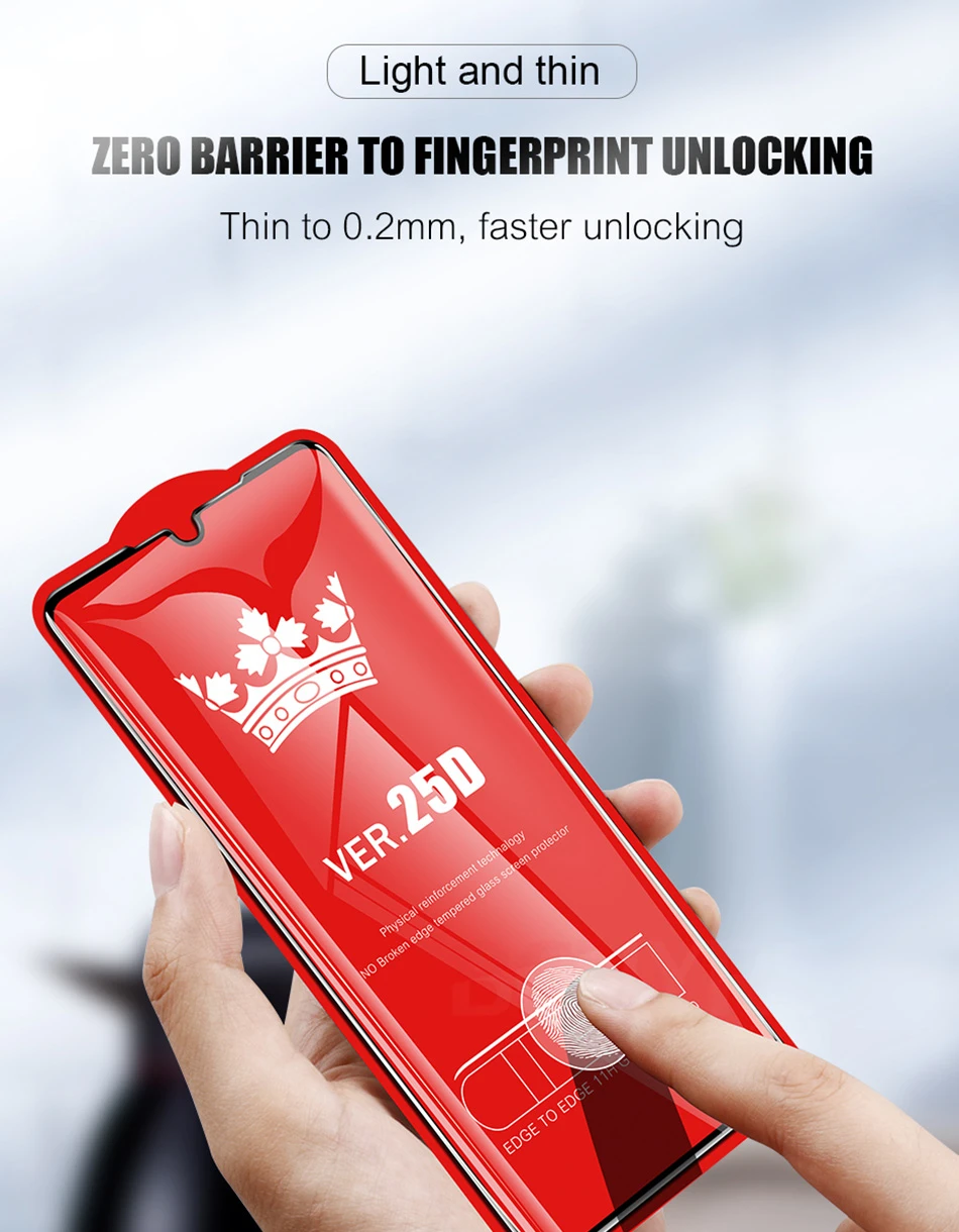 25D полное покрытие из закаленного стекла для huawei P30 P20 Lite Pro Защита экрана для huawei P30 Honor 9 10 Lite Защитная стеклянная пленка