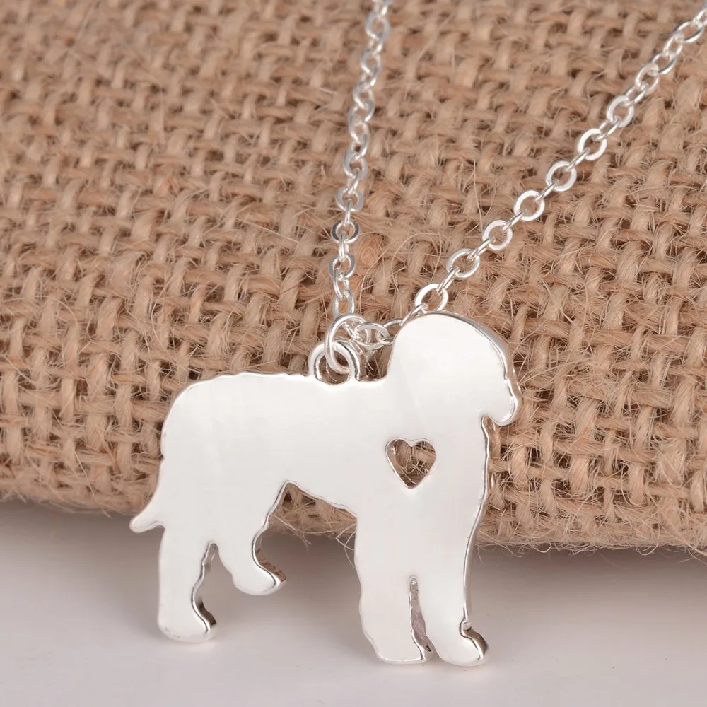 Золотистое серебристое 1 шт. Ожерелье эндодондо для собаки на заказ ожерелье