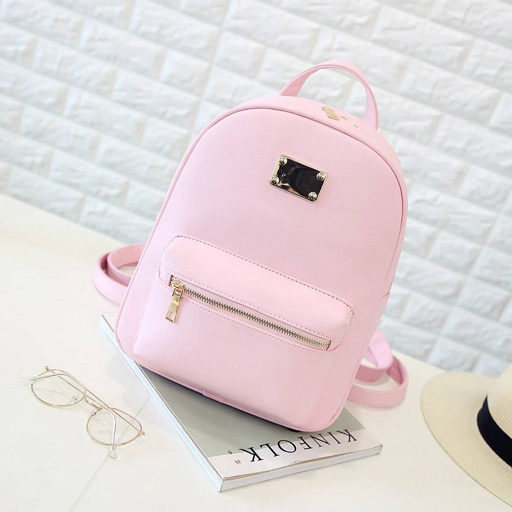 Модные женские туфли рюкзак Дизайнер Высокое качество кожа твердые Рюкзаки для