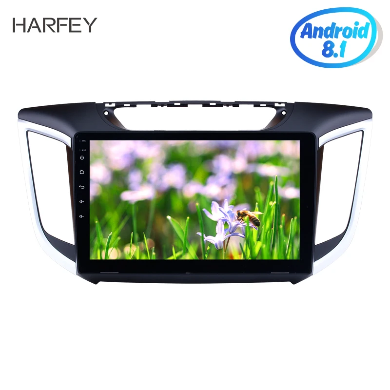 Harfey 2Din GPS Navi сенсорный мультимедийный плеер Android 6 0/8 1 10 &quotавтомобильное радио для