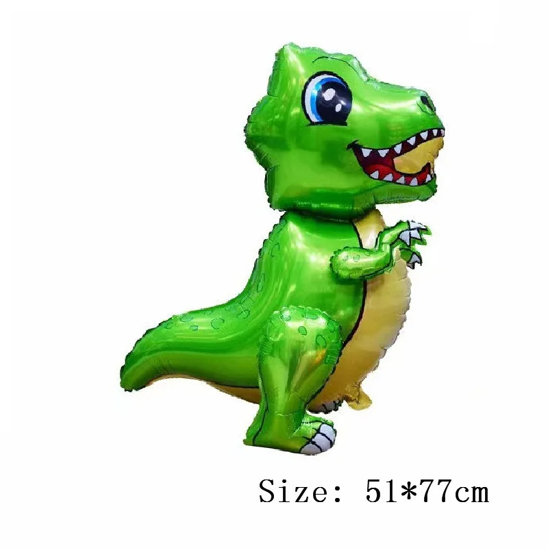 4D Dinosaur 1 шт. воздушные шары в виде динозавра, вечерние украшения в виде большого динозавра для детей на день рождения, вечерние шары в виде динозавра, детские игрушки - Color: 4D Dinosaur